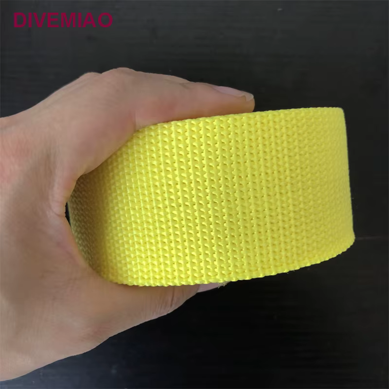 Sangle de poids lourd de 3 mètres 5 mètres pour la plongée sportive 5cm de largeur 2.5mm ténacité sa