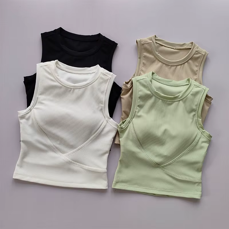 Soutien-gorge de yoga pour femmes, gilet de sport antichoc haute résistance, soutien-gorge de sport