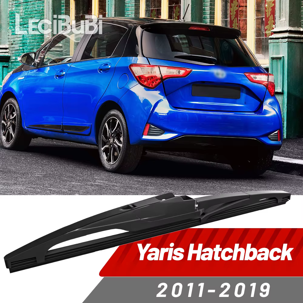 Balai d'essuie-glace arrière, accessoires d'essuie-glace pour Toyota Yaris Hatchback 2011-2019 2012