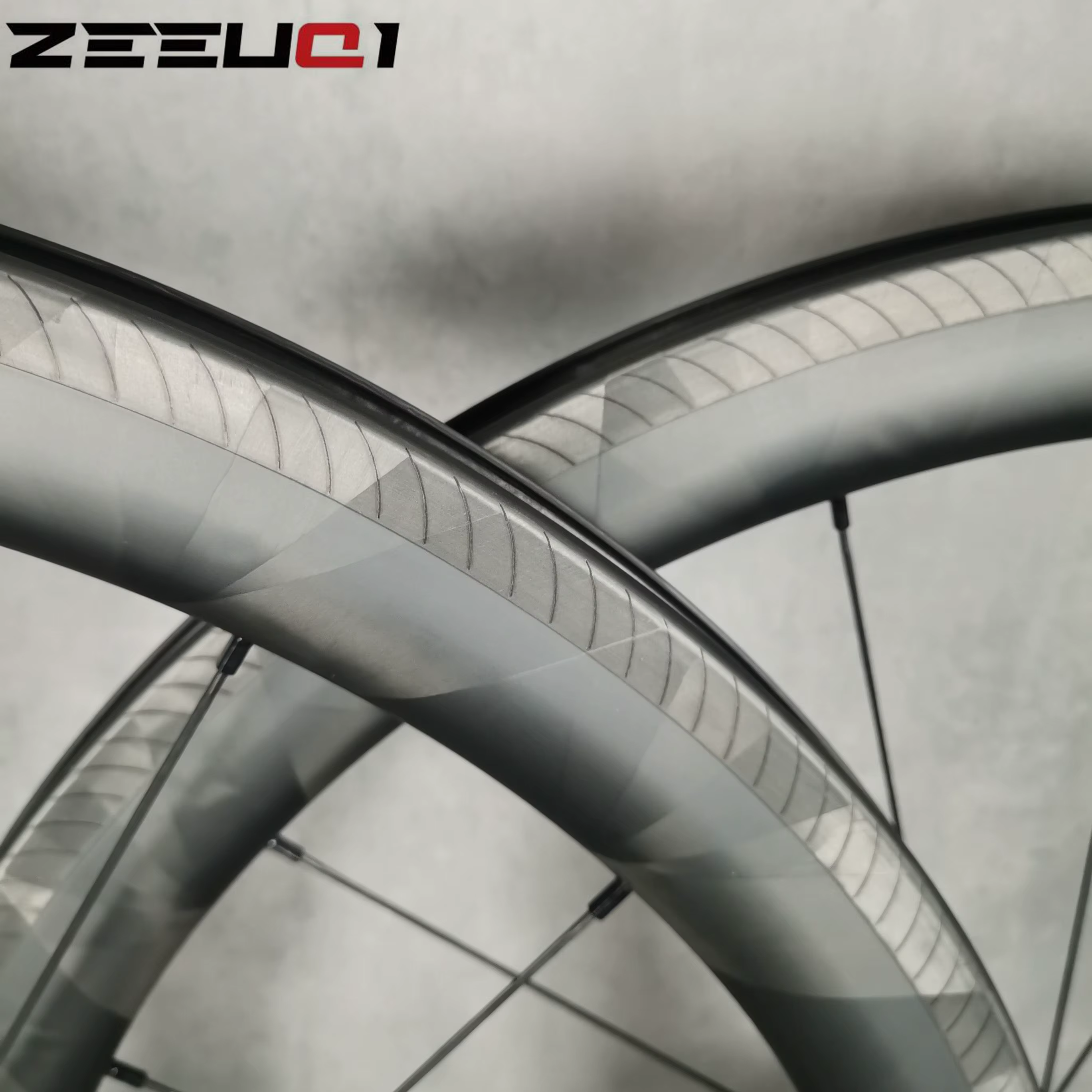 Roues en carbone 700C pour vélo de route, frein V, profondeur 45/50/60 mm, largeur 25 mm, finition m