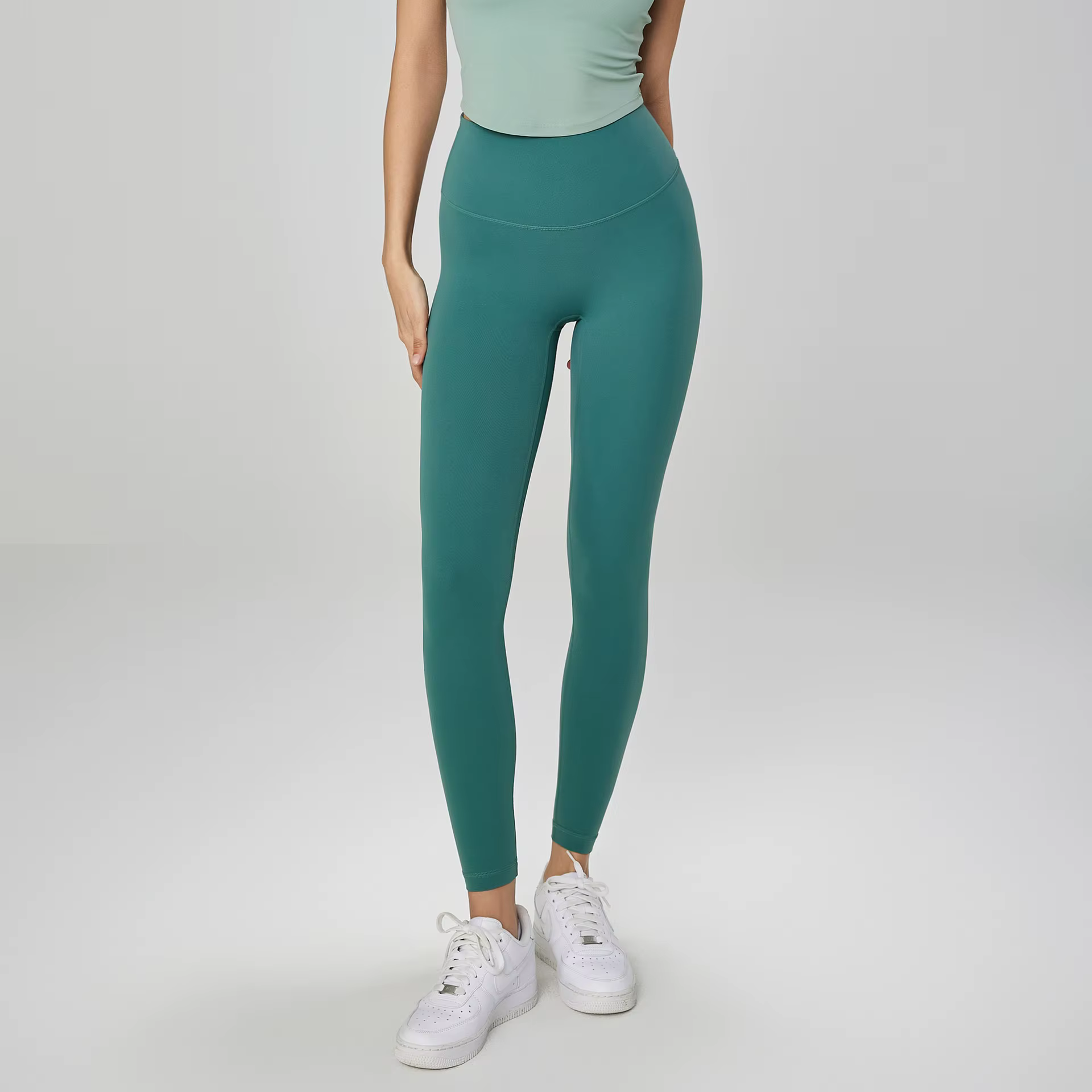 Legging de Yoga taille haute pour femmes, couleur unie, athlétique, doux, pantalon de Sport, beurre