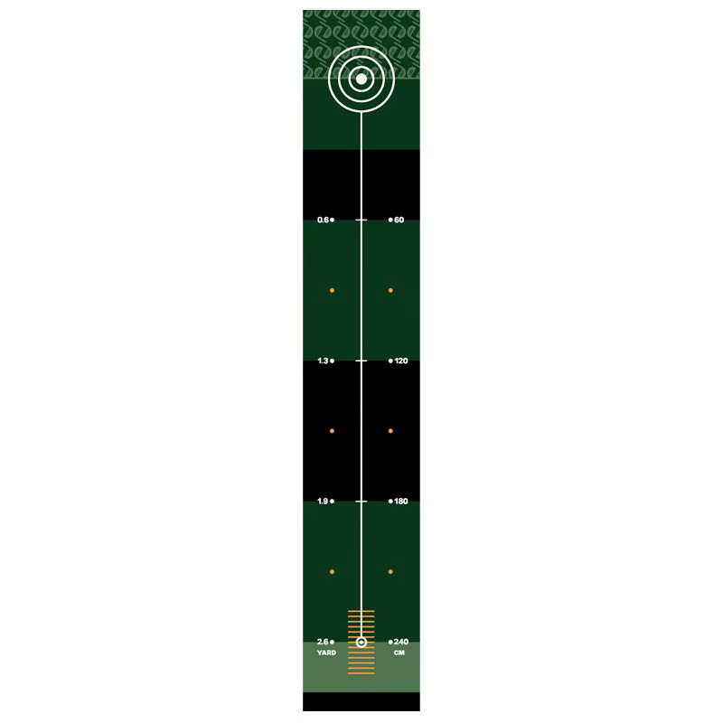 Tapis de putting de golf VIKAMA - Tapis d'entraînement de golf vert, tapis de frappe, tapis de jeu a