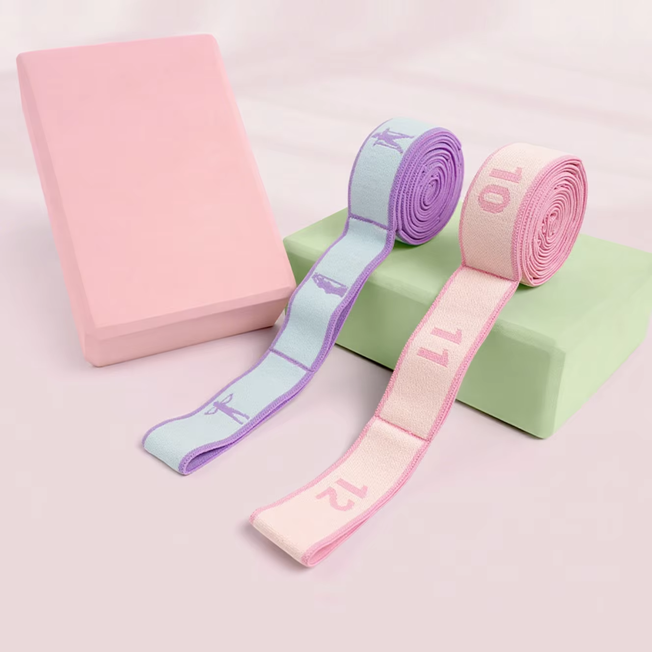 Bande élastique extensible de Yoga, corde de résistance, Fitness, Pilates, danse, ceinture de tracti