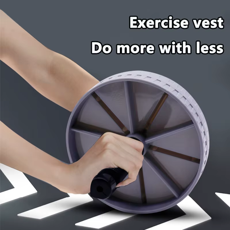 Nouvelle Roue d'Exercice Abdominale pour Musculation, 1 Pièce, Rouleau d'Exercice Abdominal Silencie