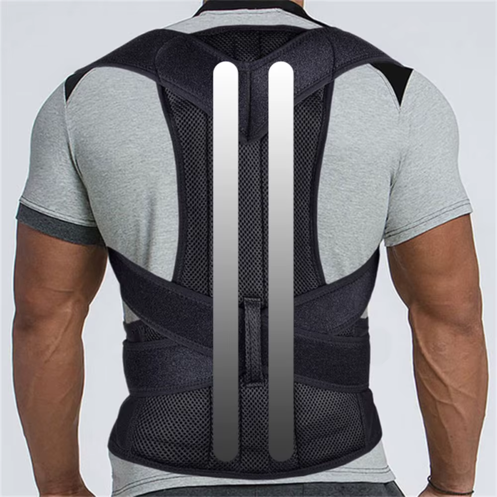 Correcteur De Posture De scoliose réglable, Corset, attelle dorsale, soutien lombaire, correcteur dr