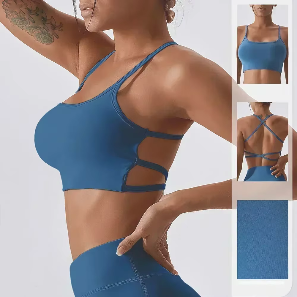 Cloud Hide – soutien-gorge de sport Sexy pour femmes, haut court de Yoga, sous-vêtements d'entraînem