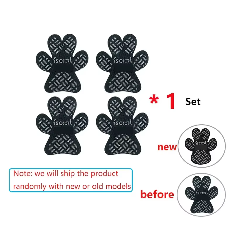 Coussinets antidérapants pour chiens, protecteurs de pattes imperméables, chaussures auto-adhésives,