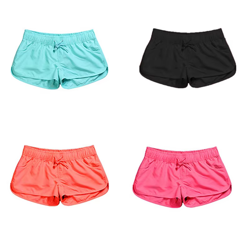 Short taille haute élastique à lacets pour femme, short décontracté pour femme, poche, astronomique,