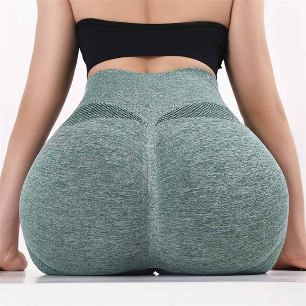 Femmes Yoga Shorts taille haute Shorts d'entraînement Fitness Yoga ascenseur bout à bout Fitness dam