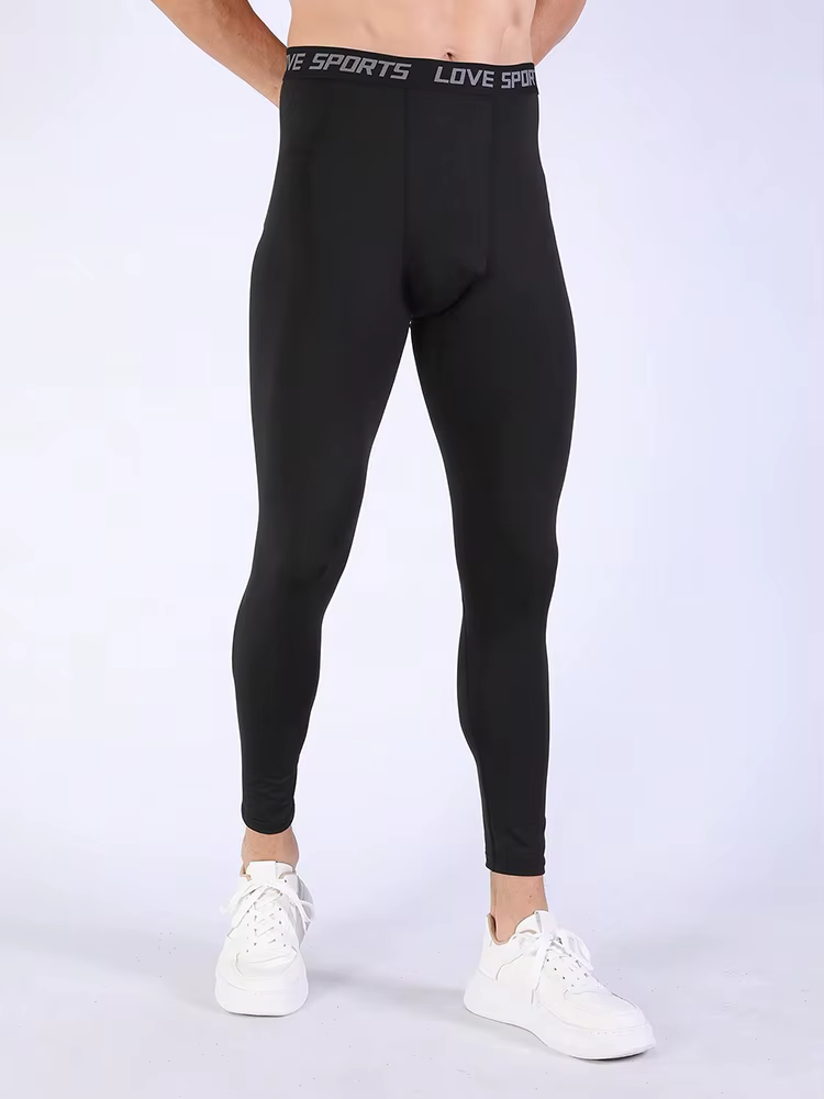 Collants de fitness de sport très extensibles pour hommes, collants de course, pantalons de compress