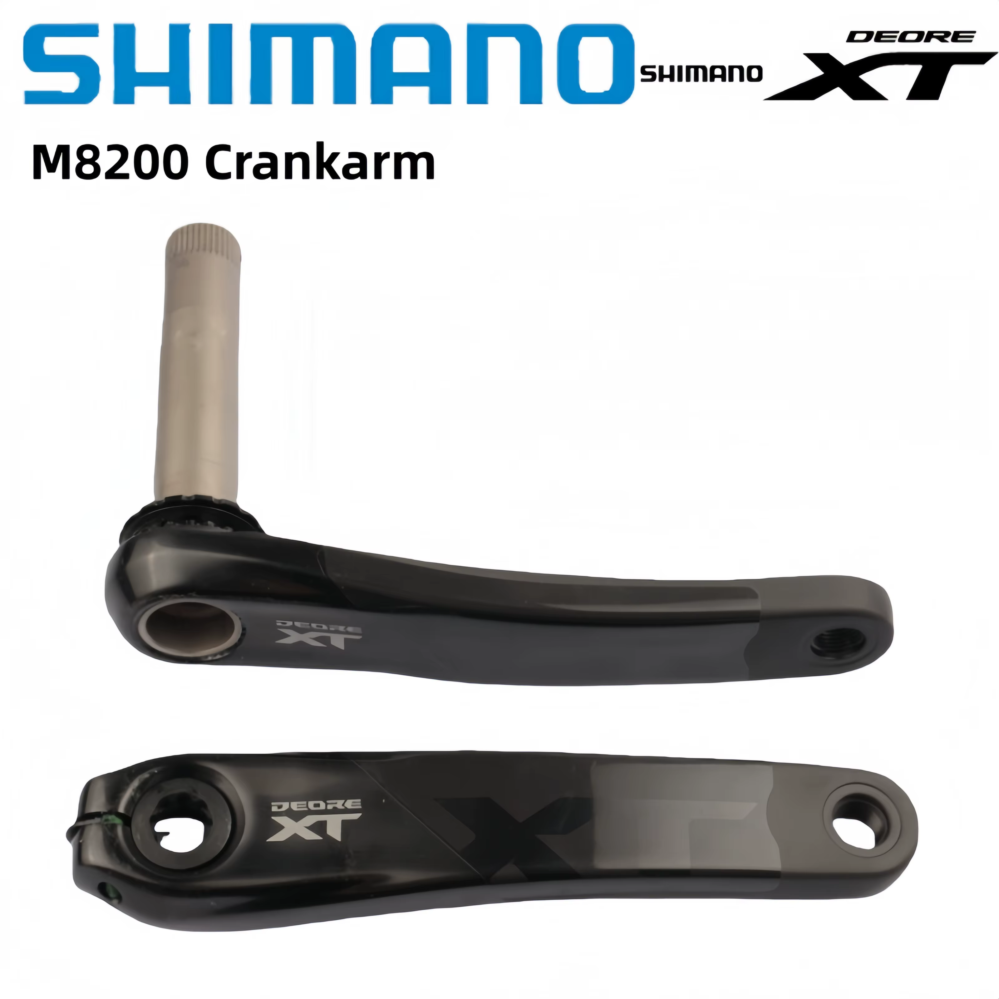 Shimano DEORE XT FC-M8200 nouveau pédalier 165/170/175MM HOLLOWTECH II roue à chaîne 12 vitesses pou
