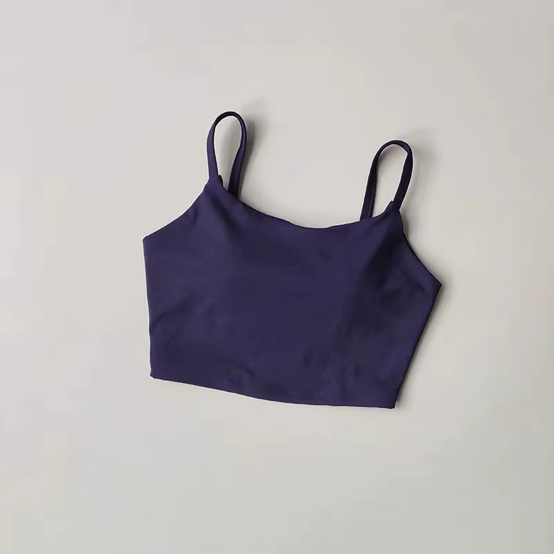 Femmes Sport soutien-gorge haut Push Up Fitness fixe avec coussinet Yoga soutien-gorge sous-vêtement