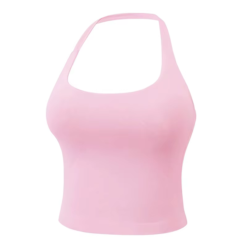 Gilet de Yoga à col licou, résistant aux chocs, sous-vêtements de sport, haute résistance, Fitness,