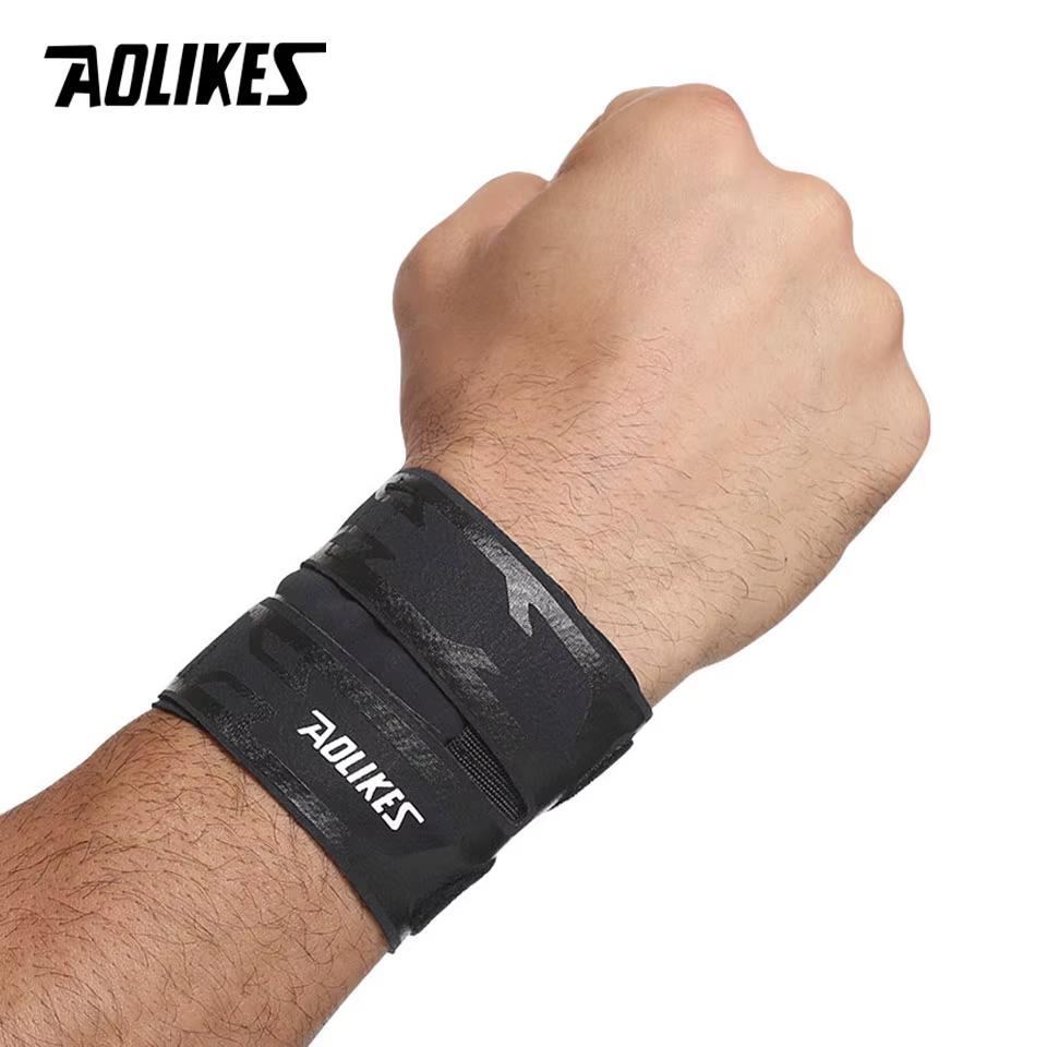 AOLIKES 1 pièces attelle de poignet, sangles de poignet de Compression Ultra-fines Support de poigne