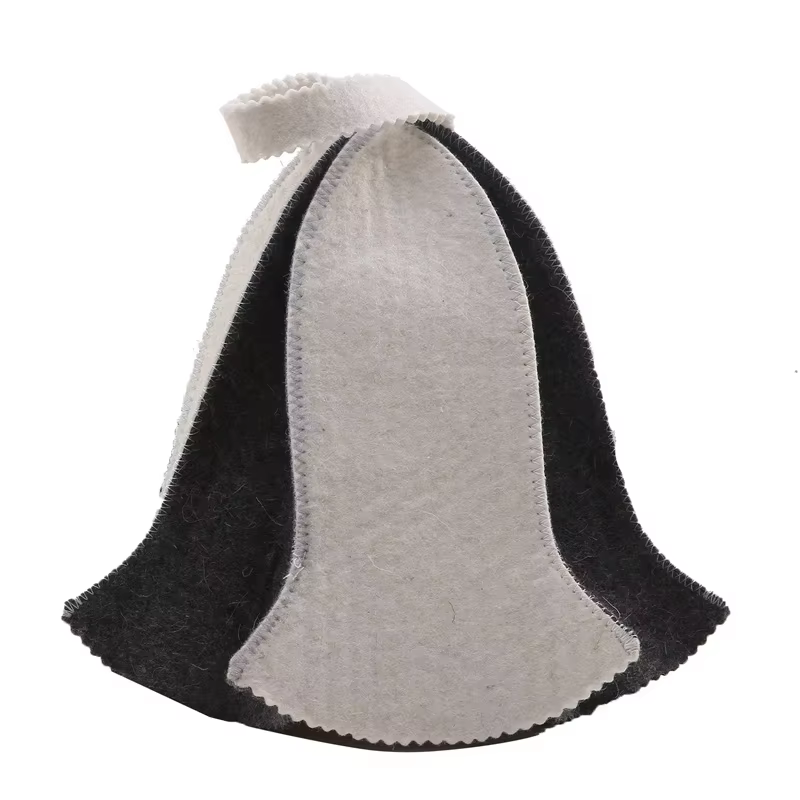 Chapeaux de sauna, casquettes de sauna Chapeaux de sauna Accessoires de sauna Bonnet de sauna en feu