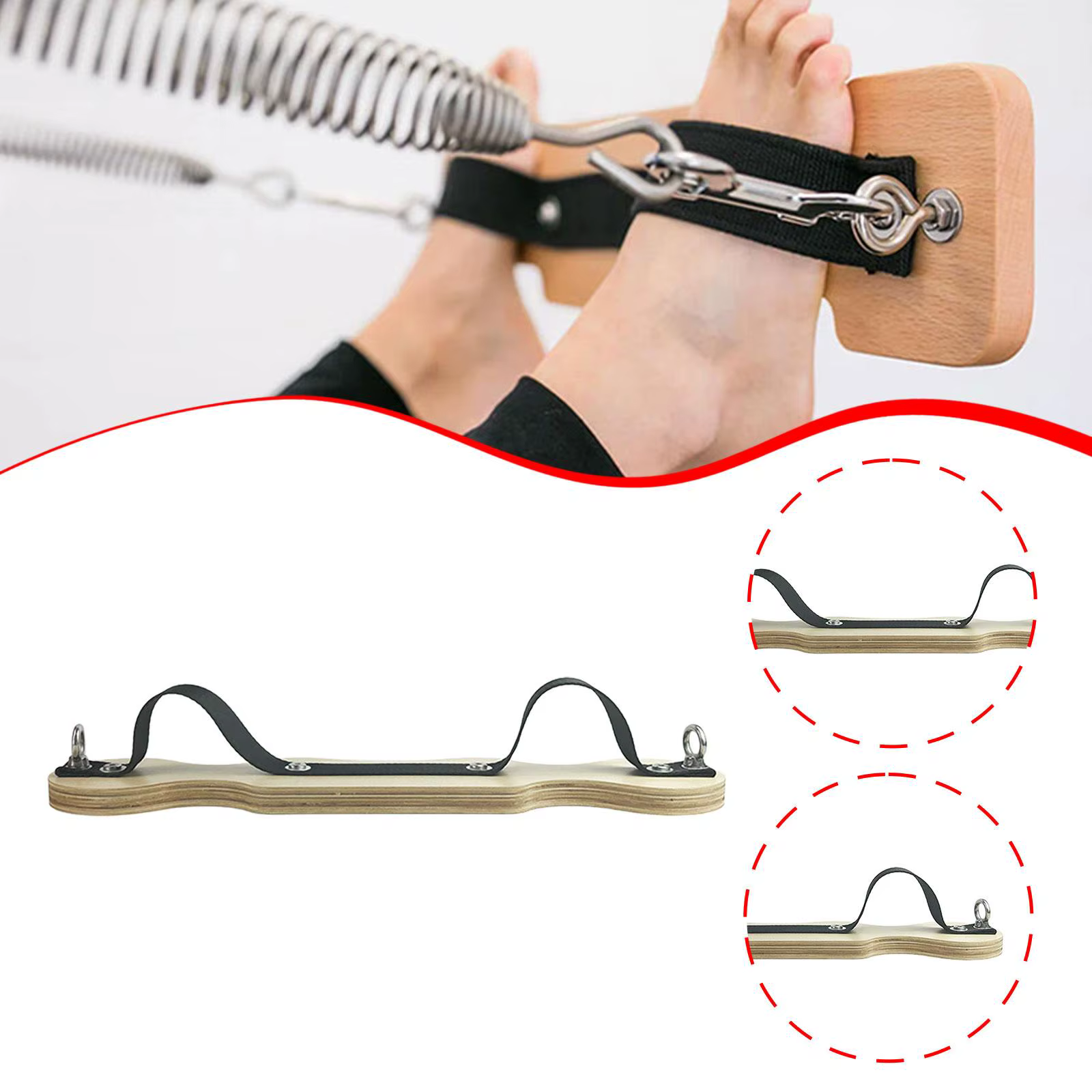 Planche d'exercice pour avion Pilates, Support de Fitness, plaque d'avion professionnelle