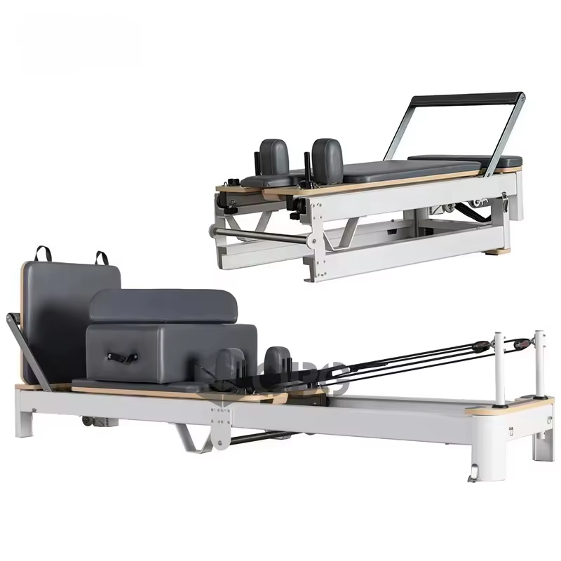 Fitness alliage d'aluminium Pilates réformateur Machine commerciale Pilates réformateur Yoga Stduio