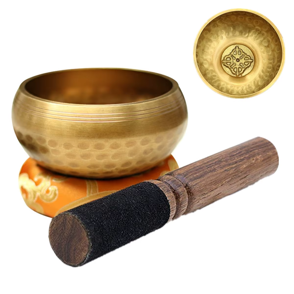 Tibétain Singing Bowl Set Sound Bowl bol de méditation Unique cadeau utile pour la méditation Yoga s