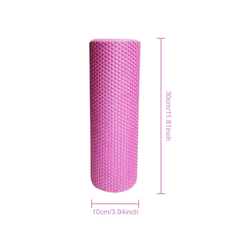 Rouleau de yoga hexagonal : cylindre rond en mousse EVA pour pilates et entraînements à domicile amé