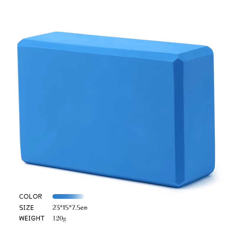 Brique de yoga EVA Lezyan 120g, brique d'entraînement divisée haute densité, blocs de yoga Pilates p