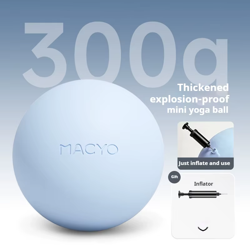 Ballon de Pilates et de Yoga Mini 25 cm en PVC Écologique pour la Récupération Post-partum, le Renfo