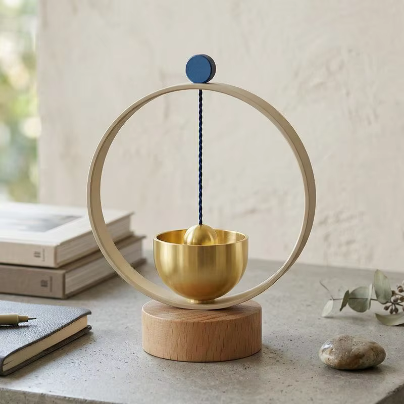 Ensemble de bols chantants, instrument de méditation méditative, carillons éoliens pour le yoga, la