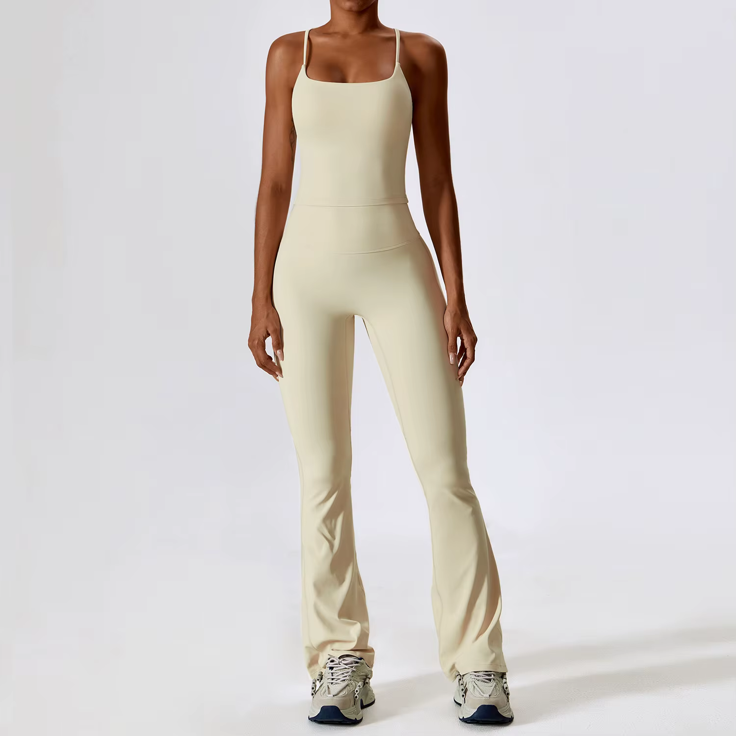 Ensemble de Yoga 2 pièces sans couture pour femmes, vêtements d'entraînement, vêtements d'athlétisme
