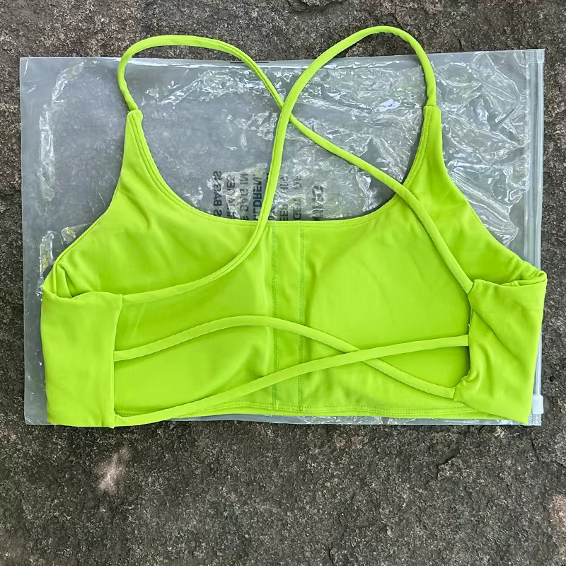 Femmes sport soutien-gorge pour Fitness femmes Yoga gilet entraînement course débardeur femme dos nu