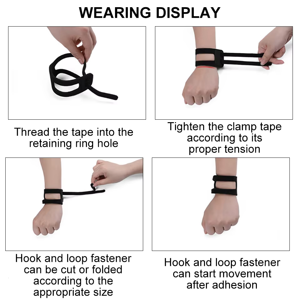 1 pièces réglable doux mince sport Yoga bracelet douleur TFCC déchirure blessure orthèse Fitness ent