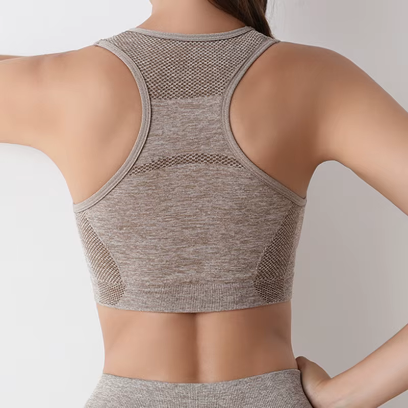 Femmes sport soutiens-gorge Yoga haut gilet haute antichoc séchage rapide Yoga gymnase course sous-v