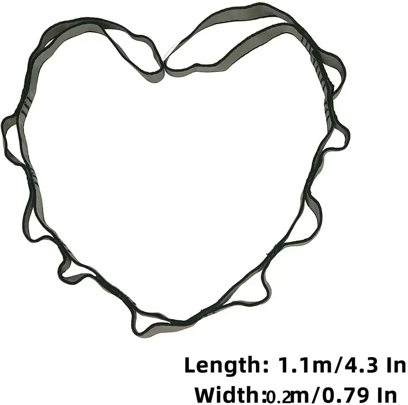 Corde suspendue de Yoga, corde d'escalade, chrysanthème, extensible, sangle d'extension, pour hamac
