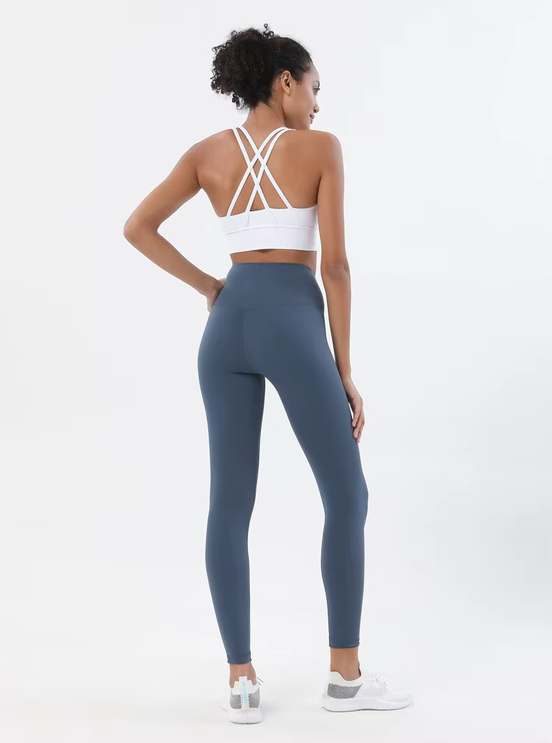 Soutien-gorge en nylon respirant pour femme, haut sexy, soutiens-gorge de yoga, sous-vêtements de sp