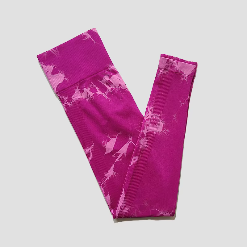 WAREBALL nouveau cravate colorant pantalons de Yoga Leggings de gymnastique femmes sans couture tail