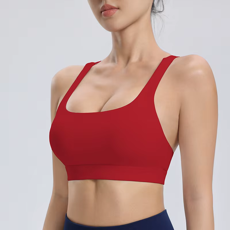 Soutien-gorge de sport pour femmes, séchage rapide, sans anneaux en acier, soutien-gorge de Yoga, ra