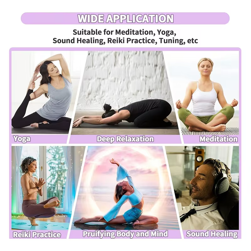 【Must-Haves】 Ensemble de diapasons de chakras, diapasons lestés à usage d'âme 7 chakras + 1 pour la