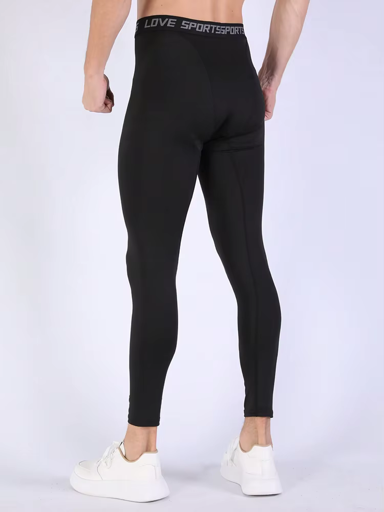 Collants de fitness de sport très extensibles pour hommes, collants de course, pantalons de compress