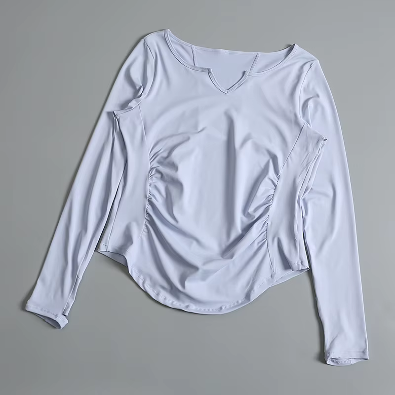 Vêtements de yoga pour femmes, vêtements de fitness à séchage rapide, hauts de sport pour le printem