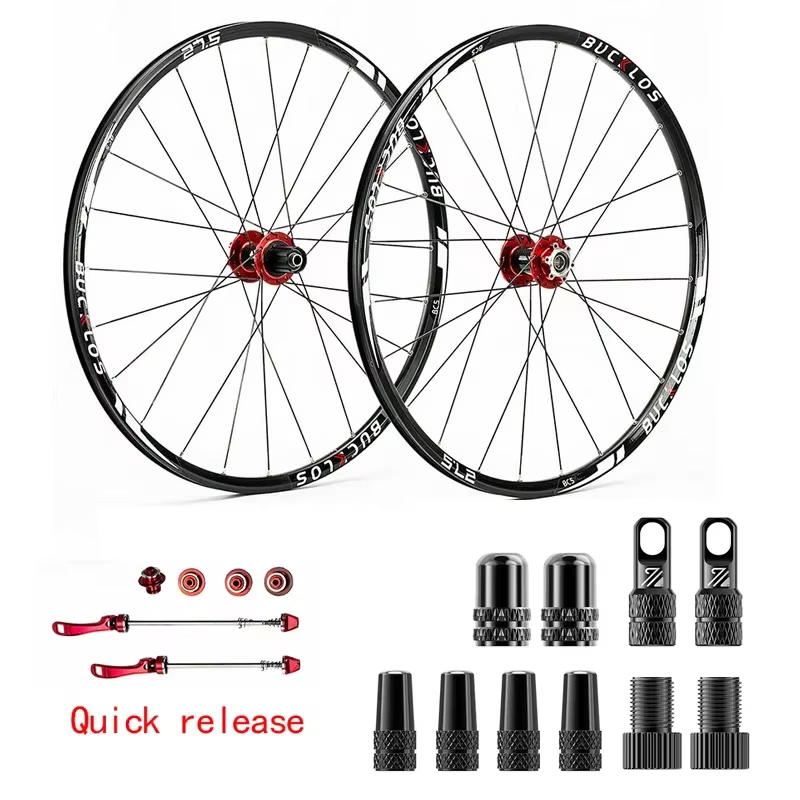 BUCKLOS vtt roues de vélo jante 26/27, 5/29 roue de VTT 9*100/10*135MM 15*100/12*142MM paire de roue