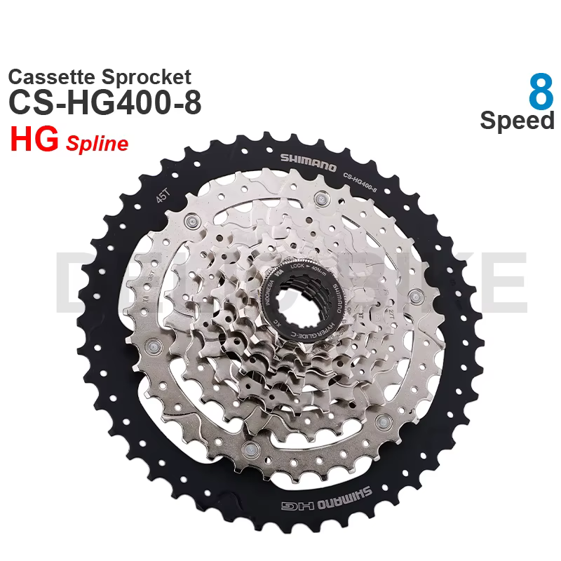 SHIMANO pignon de Cassette 8 vitesses CS-HG400-8 11-45T pièces d'origine