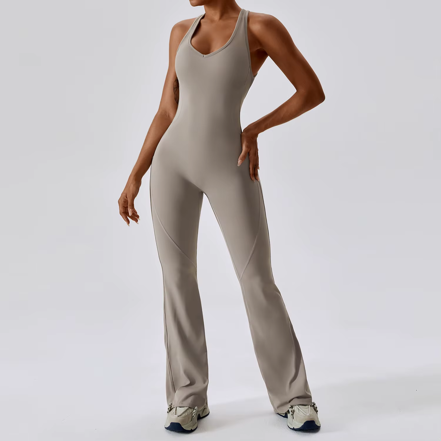 Ensemble de gymnastique femmes formation Yoga costume vêtements de sport femmes 1 pièces combinaison