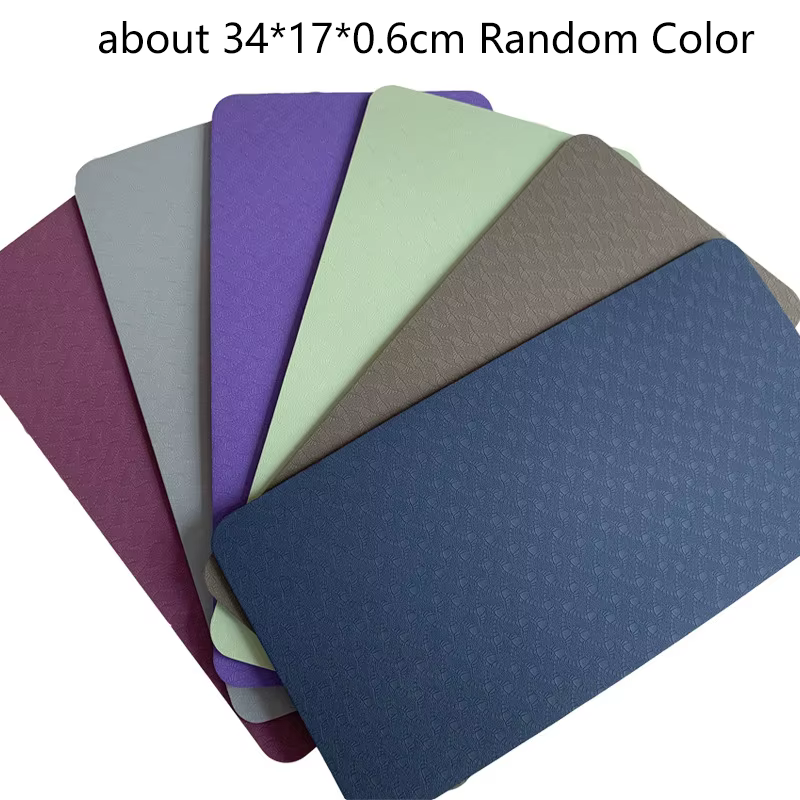 Tapis de yoga plat, tapis de soutien pour les genoux, tapis antidérapant pour roue abdominale, mini