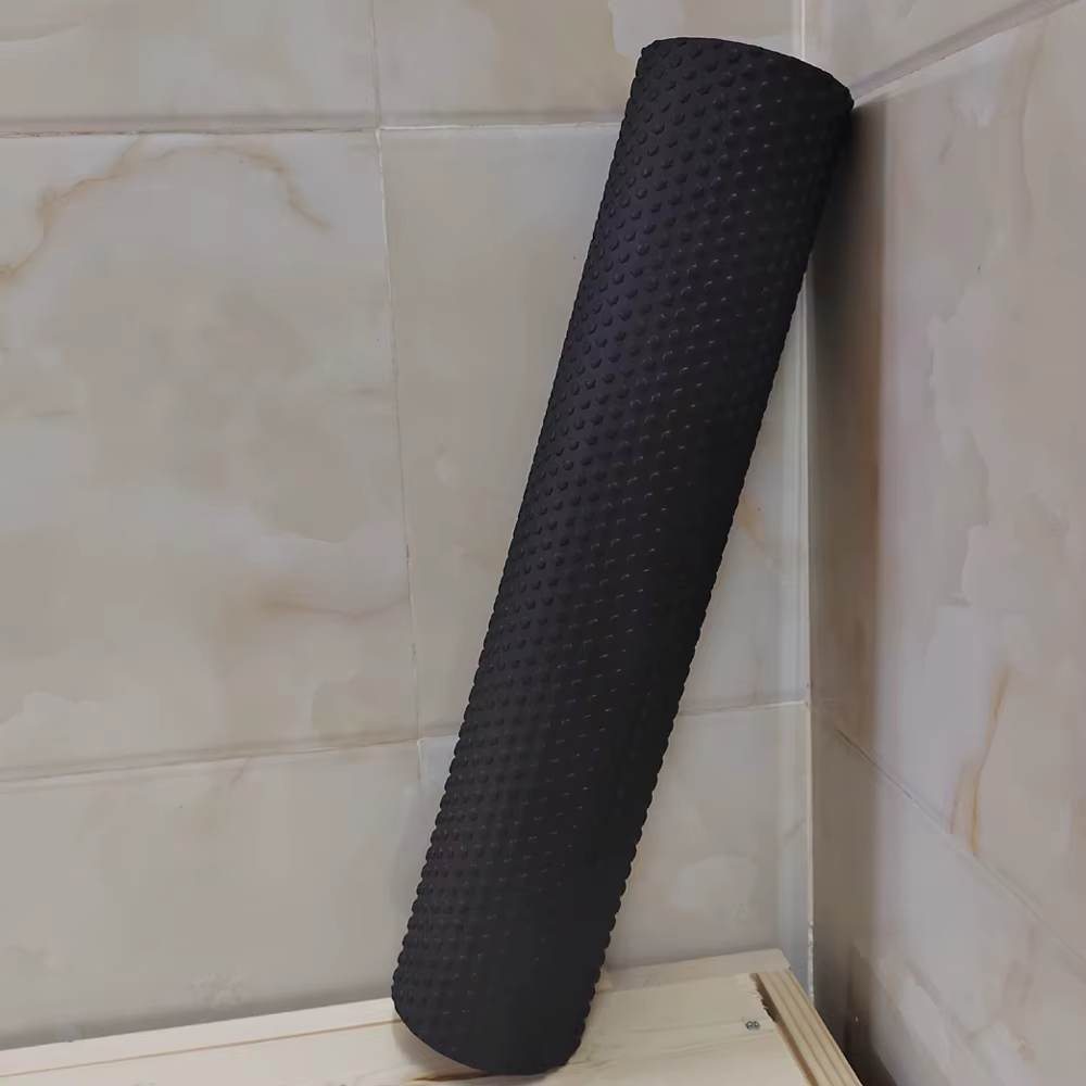 Rouleau de Yoga rond en mousse EVA, cylindre Hexagonal pour l'exercice Pilates, entraînements à domi