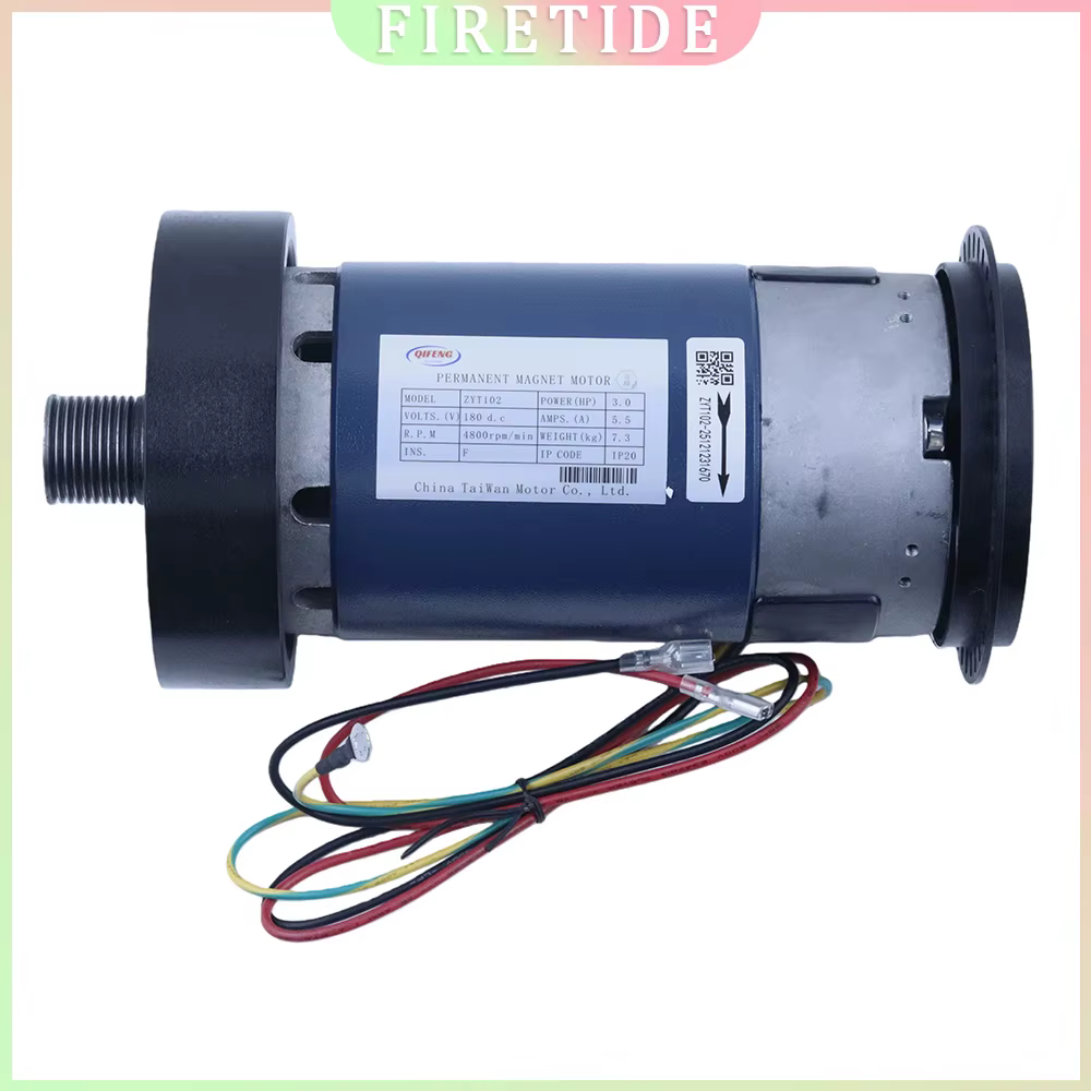 Moteur de tapis roulant DC moteur universel à aimant permanent 180V 3HP