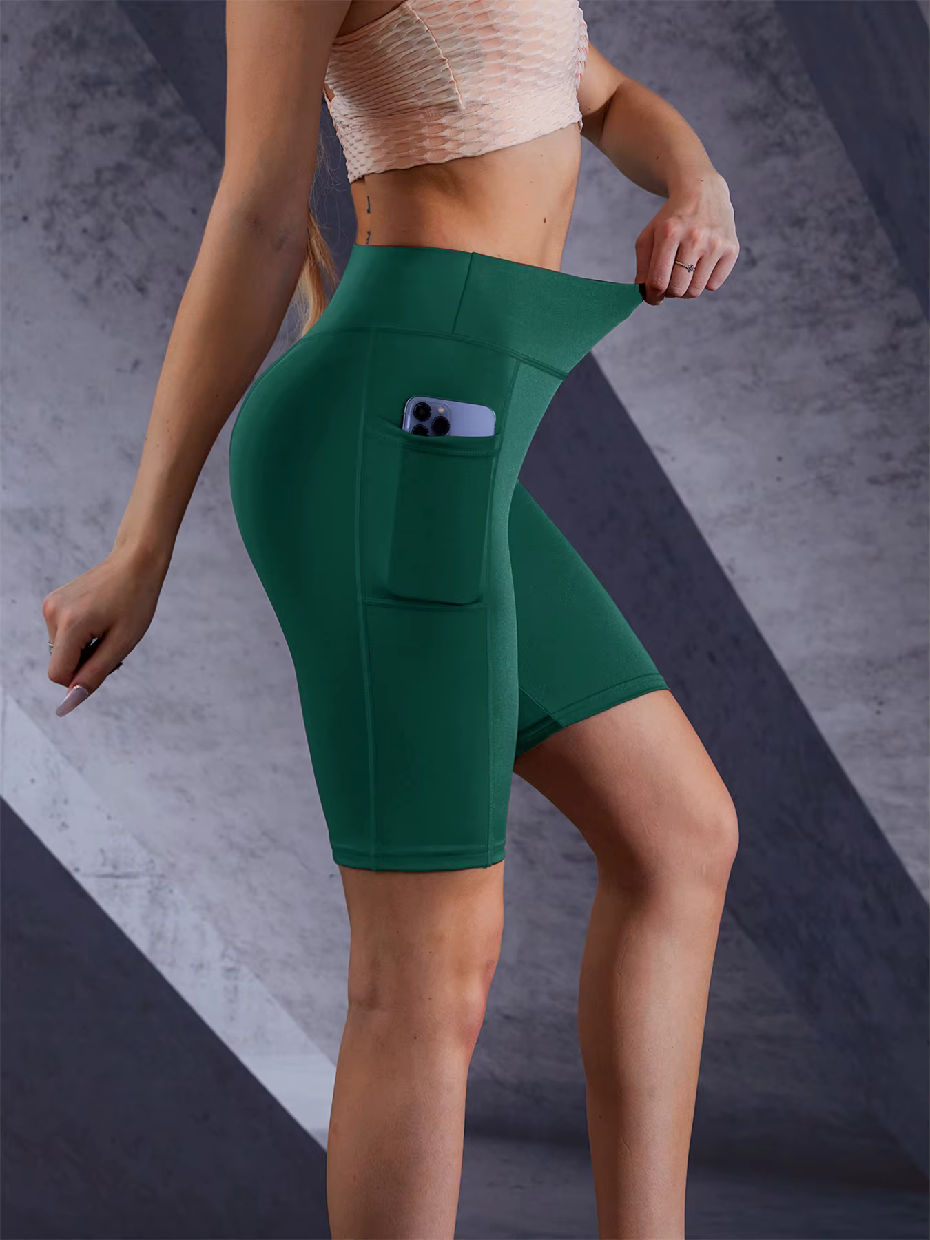 Short de Yoga de couleur unie pour femmes, Jogging, course à pied, cyclisme, Fitness, vêtements de s