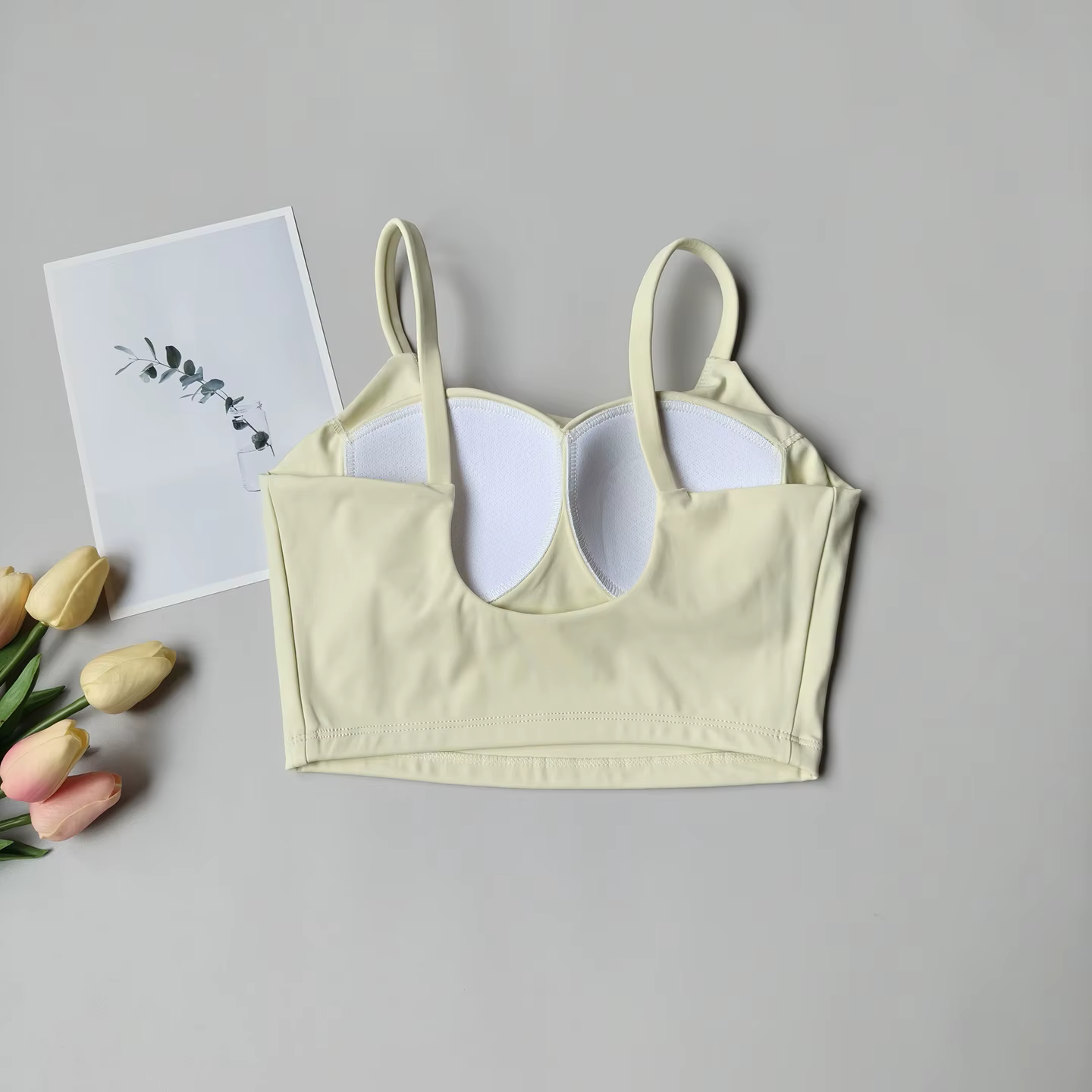 Soutien-gorge de sport respirant pour femmes, haut de fitness, soutien-gorge de sport push up, couss