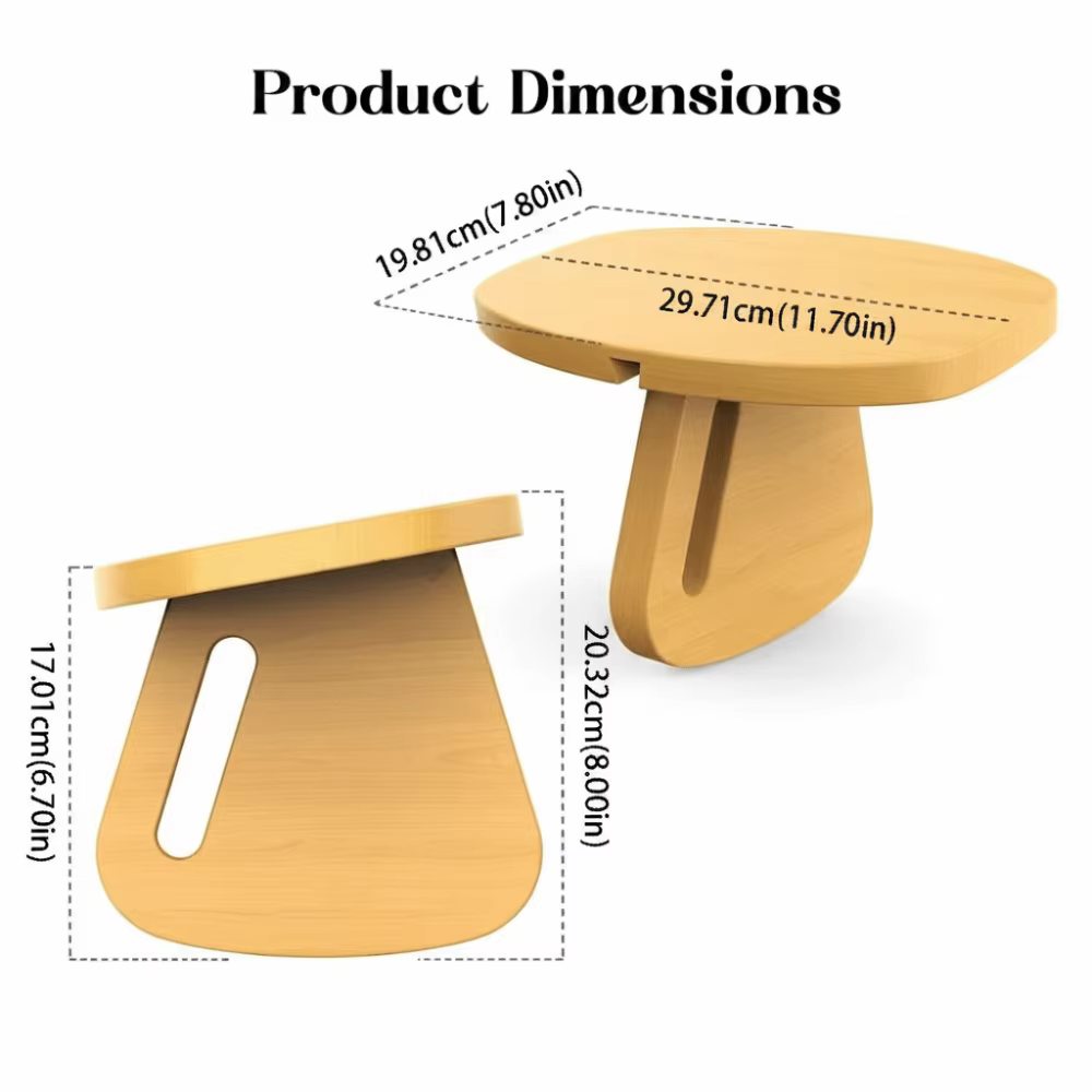 Chaise de prière en bois massif, banc de yoga en bois, banc de méditation simple et détachable, banc