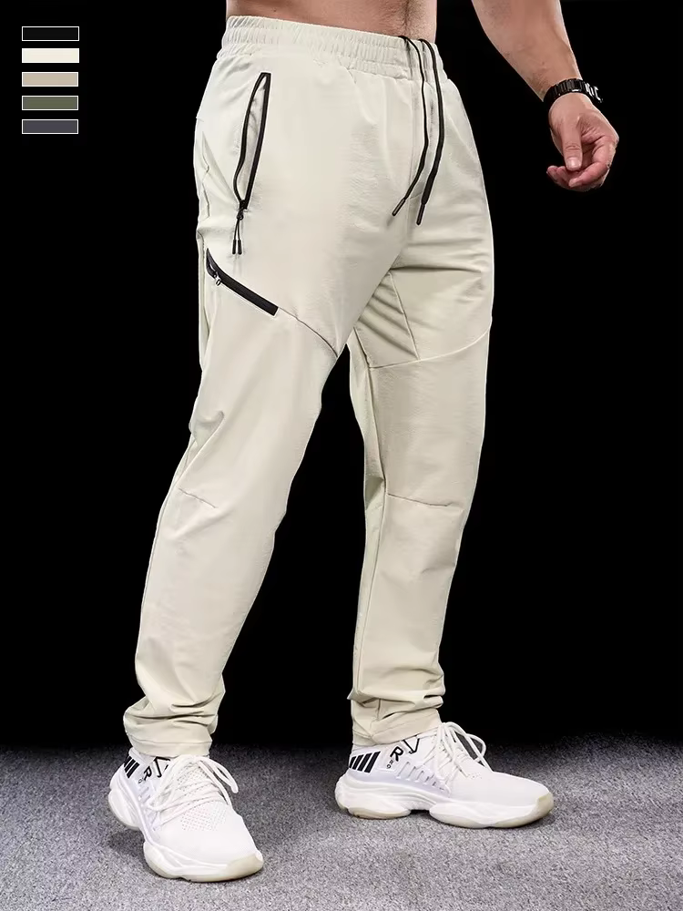 Pantalon de sport décontracté pour hommes, séchage rapide, vêtements d'entraînement, de course, de F