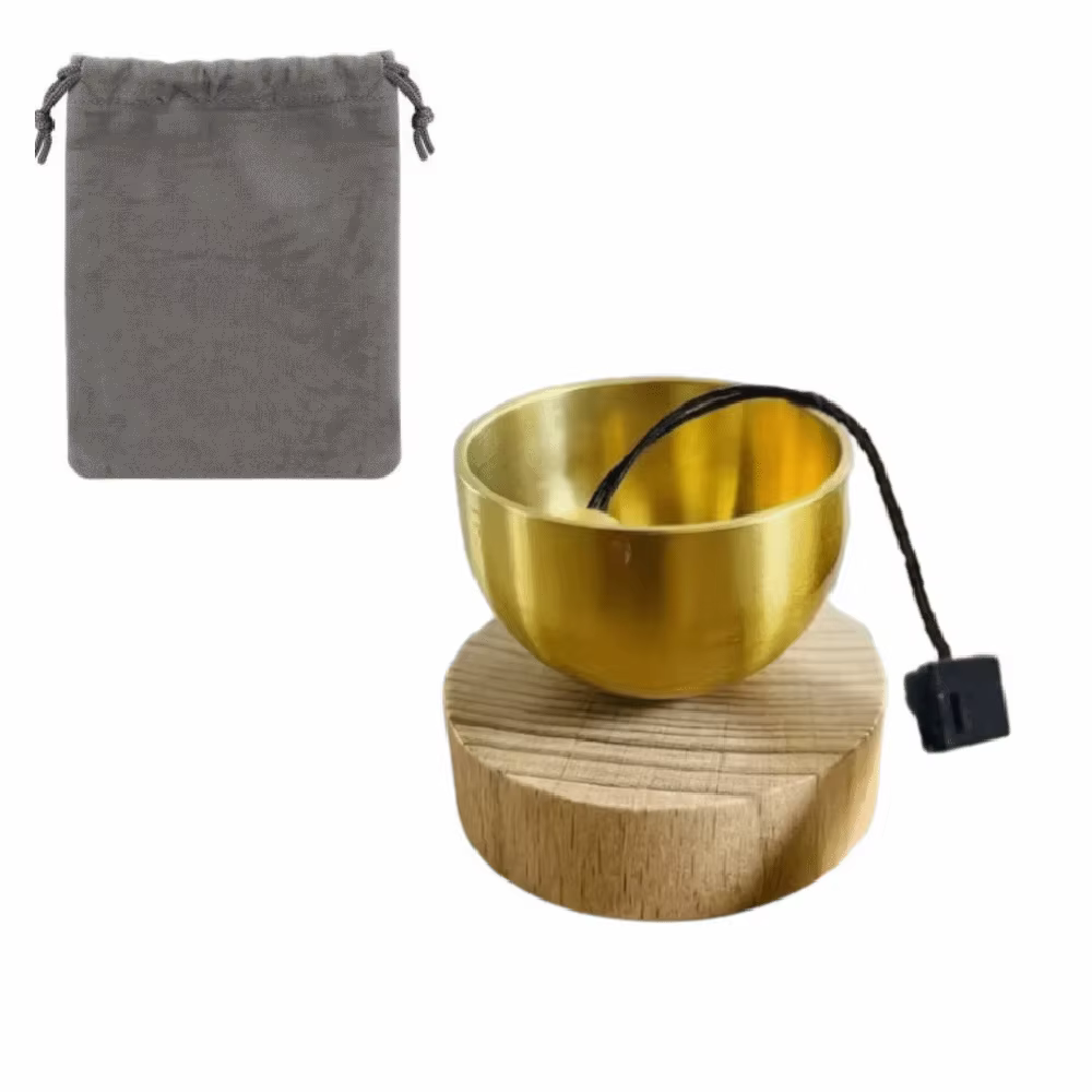 Mini bol chantant tibétain Unique, bol de méditation de Relaxation musicale, outil de Relaxation ave