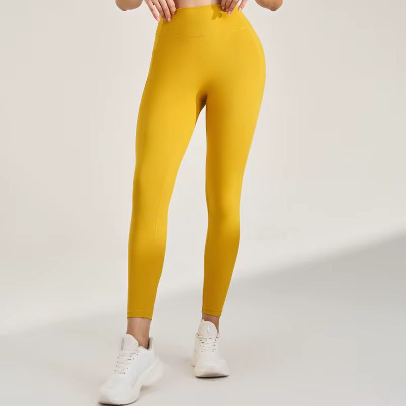 Pantalon de yoga taille haute pour femme, leggings commandés, pantalon de survêtement, pantalon long