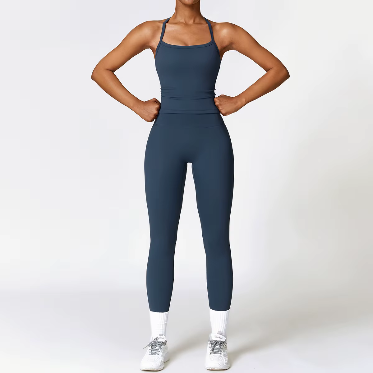 2 pièces ensemble de Yoga femmes vêtements de sport Fitness ensemble d'entraînement vêtements de spo